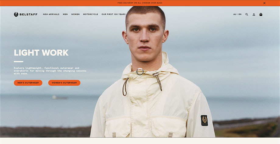 Belstaff Website
