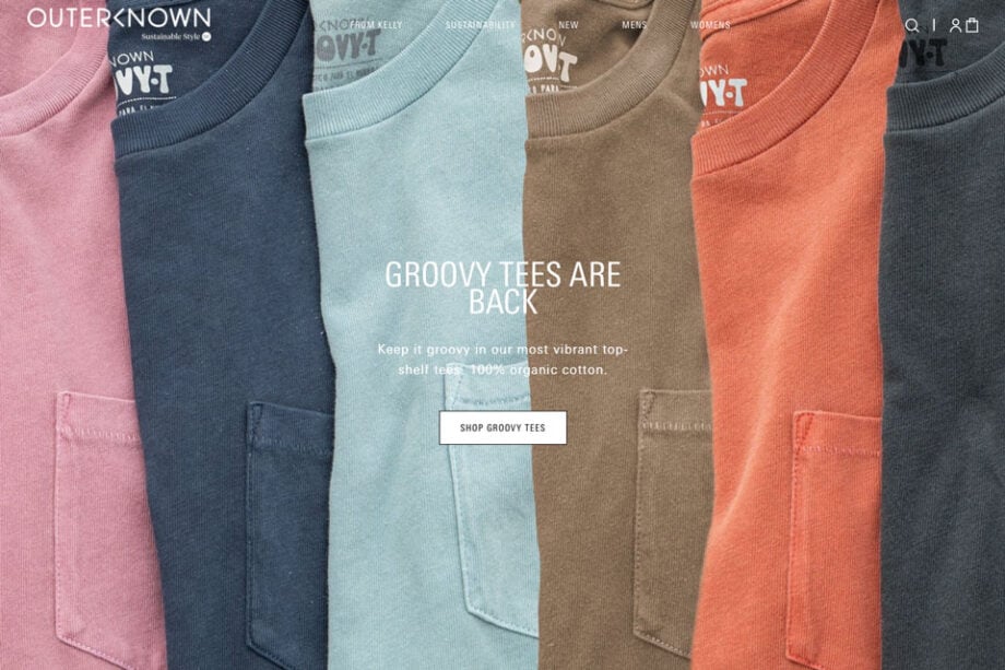 Outerknown colorful tees: sweet deal available now!