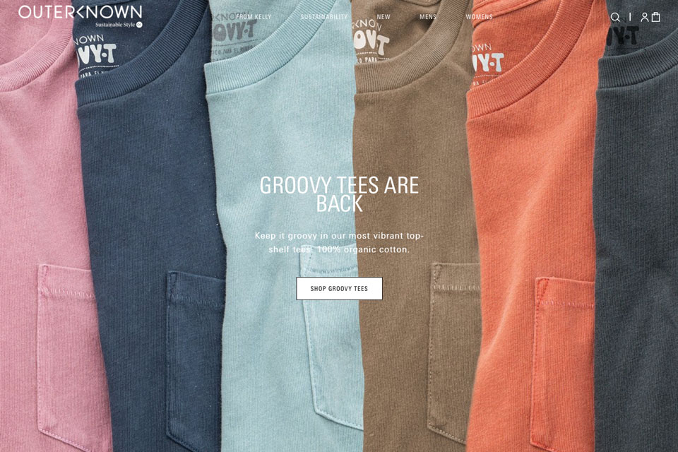 Outerknown colorful tees: sweet deal available now!
