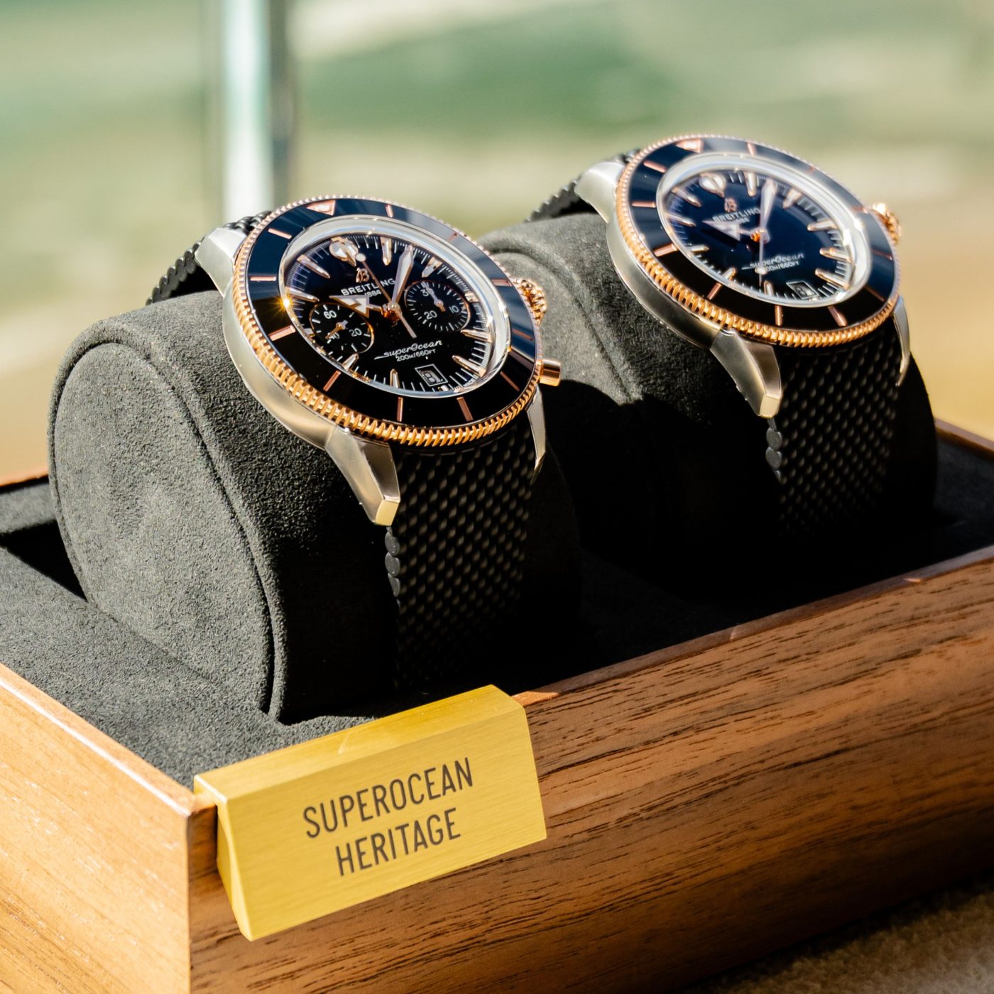 Breitling’s Superocean Heritage range, featuring the brand-new B31 in-house movement.