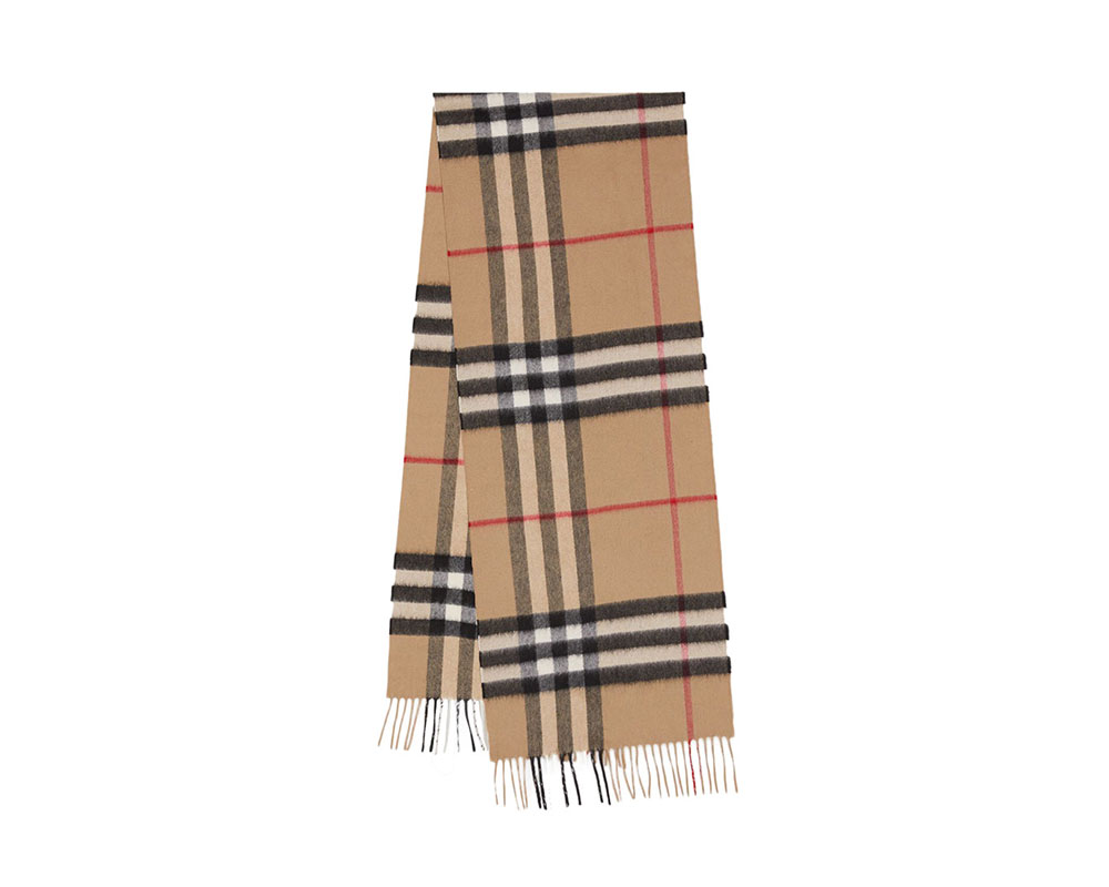Burberry The Classic Check Cashmere Scarf