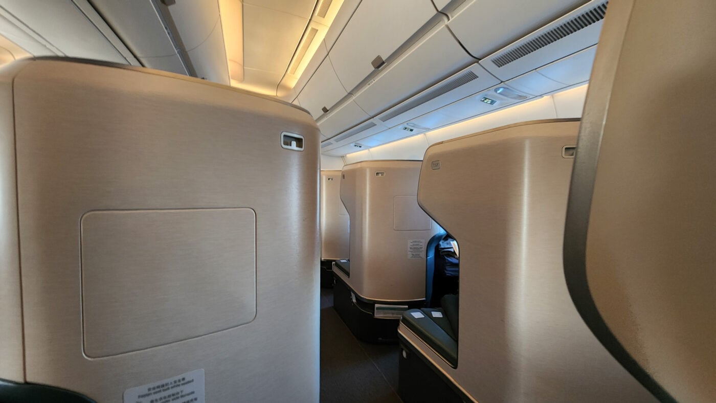 Cathay Pacific’s A350 Business Class