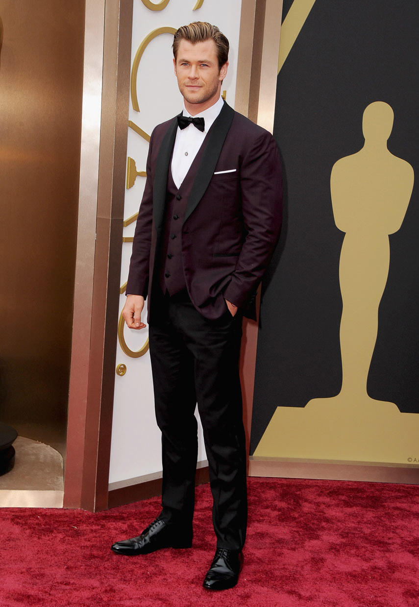 Man in tuxedo at awards.