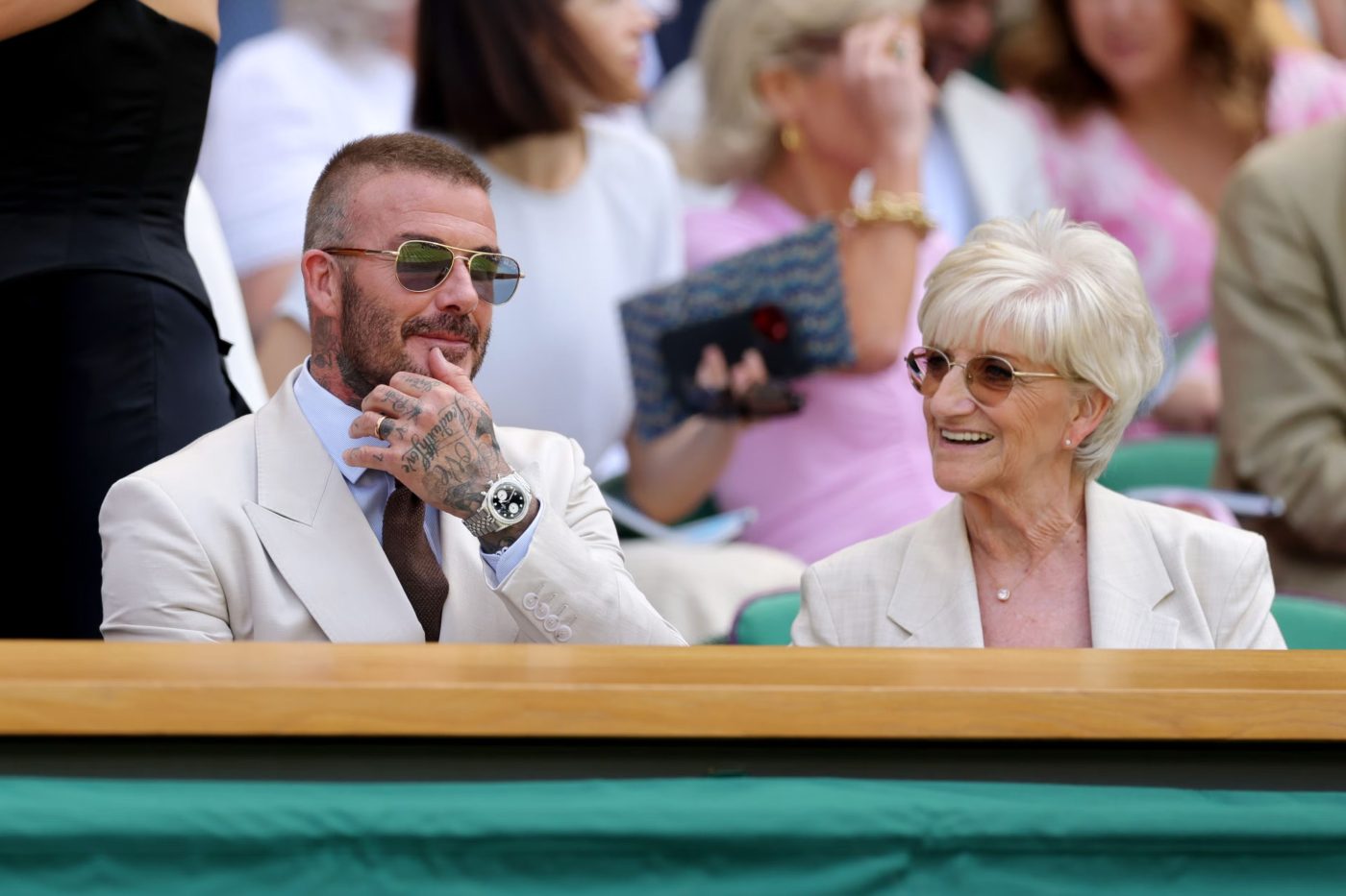 David Beckham Wimbledon 2025