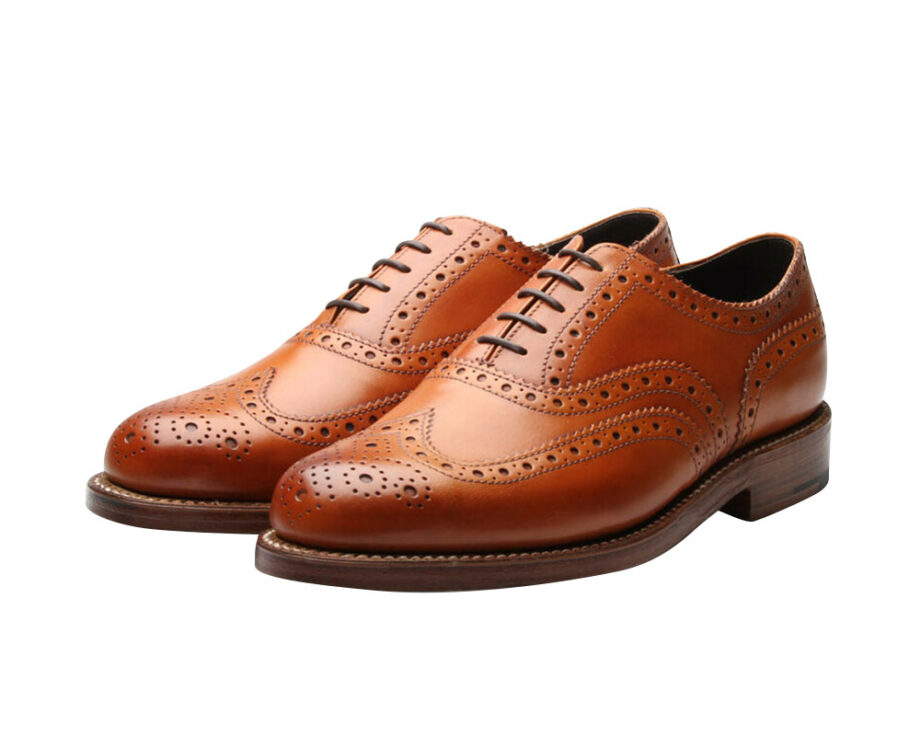 Brown Grenson Brogue Shoes