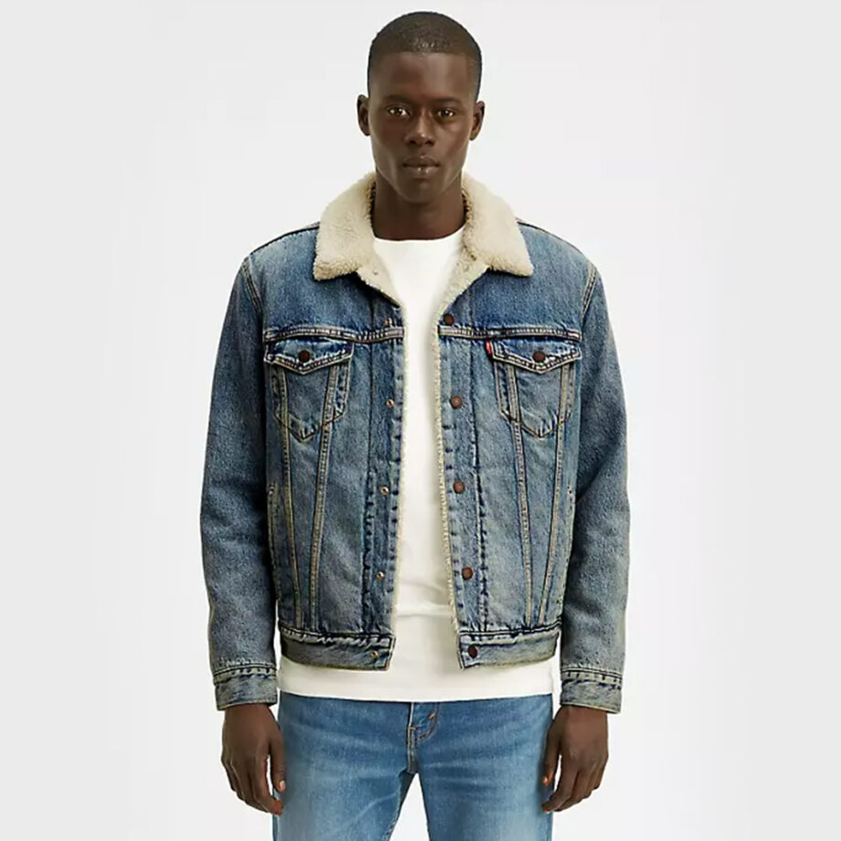 Denim Levis Sherpa Jacket