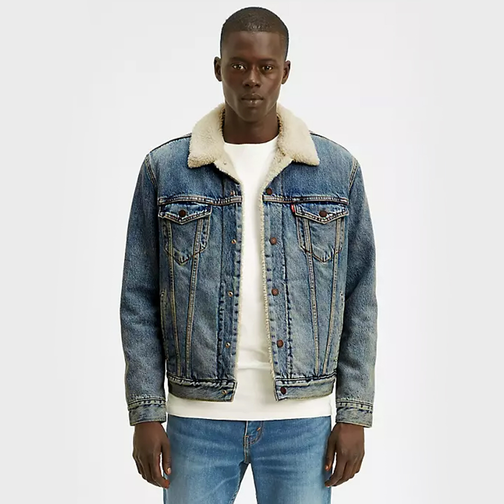 Denim Levis Sherpa Jacket