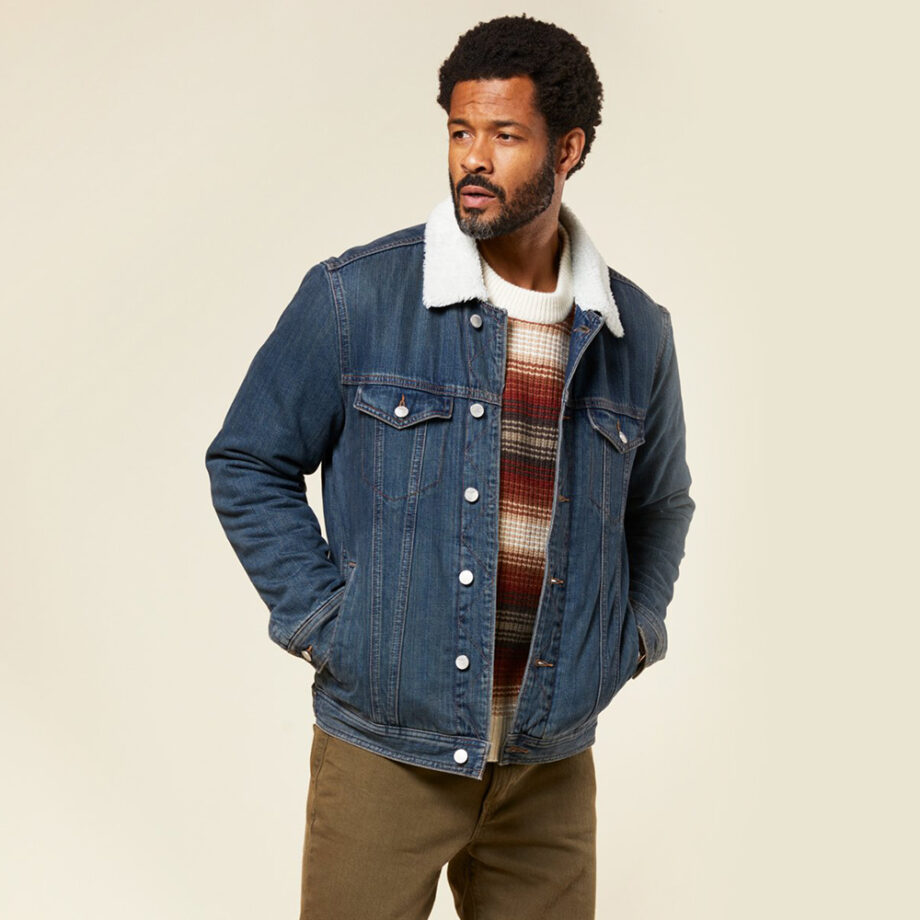 Denim Outerknown Sherpa Jacket