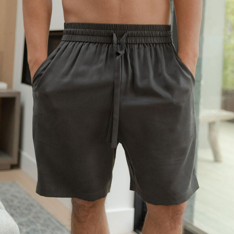 Dmarge mens-pajama-shorts Lahgo