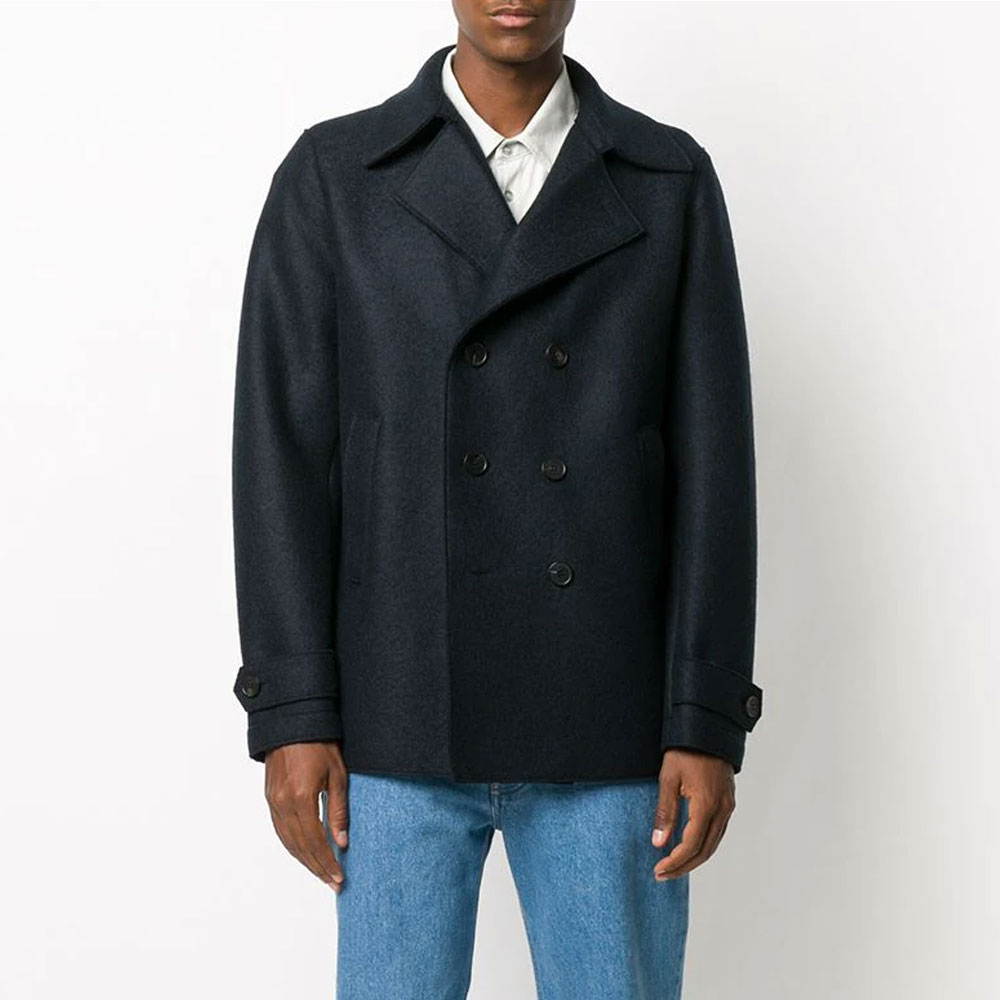 Dmarge mens-peacoats Harris Wharf London