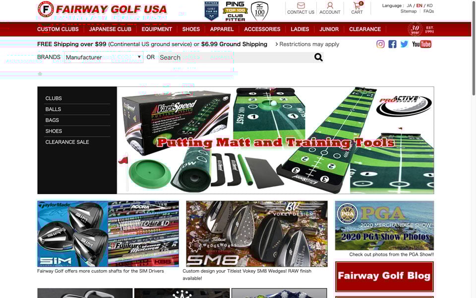 Fairway Golf USA: Best Deals!