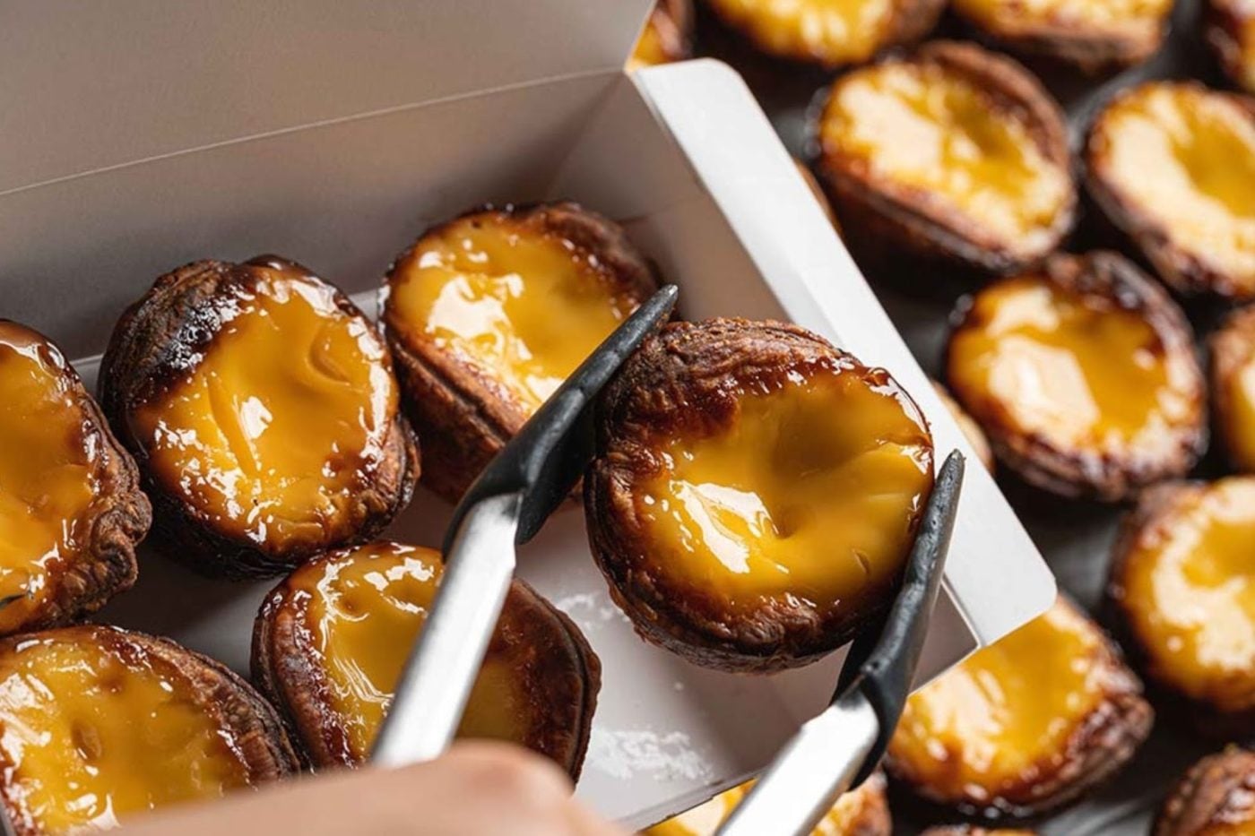 Hong Kong classic: the sourdough egg tart