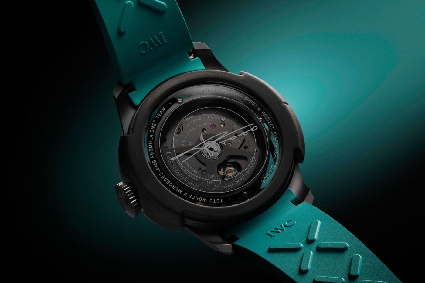 IWC Big Pilot Shock Absorber SPRIN-g PROTECT® system