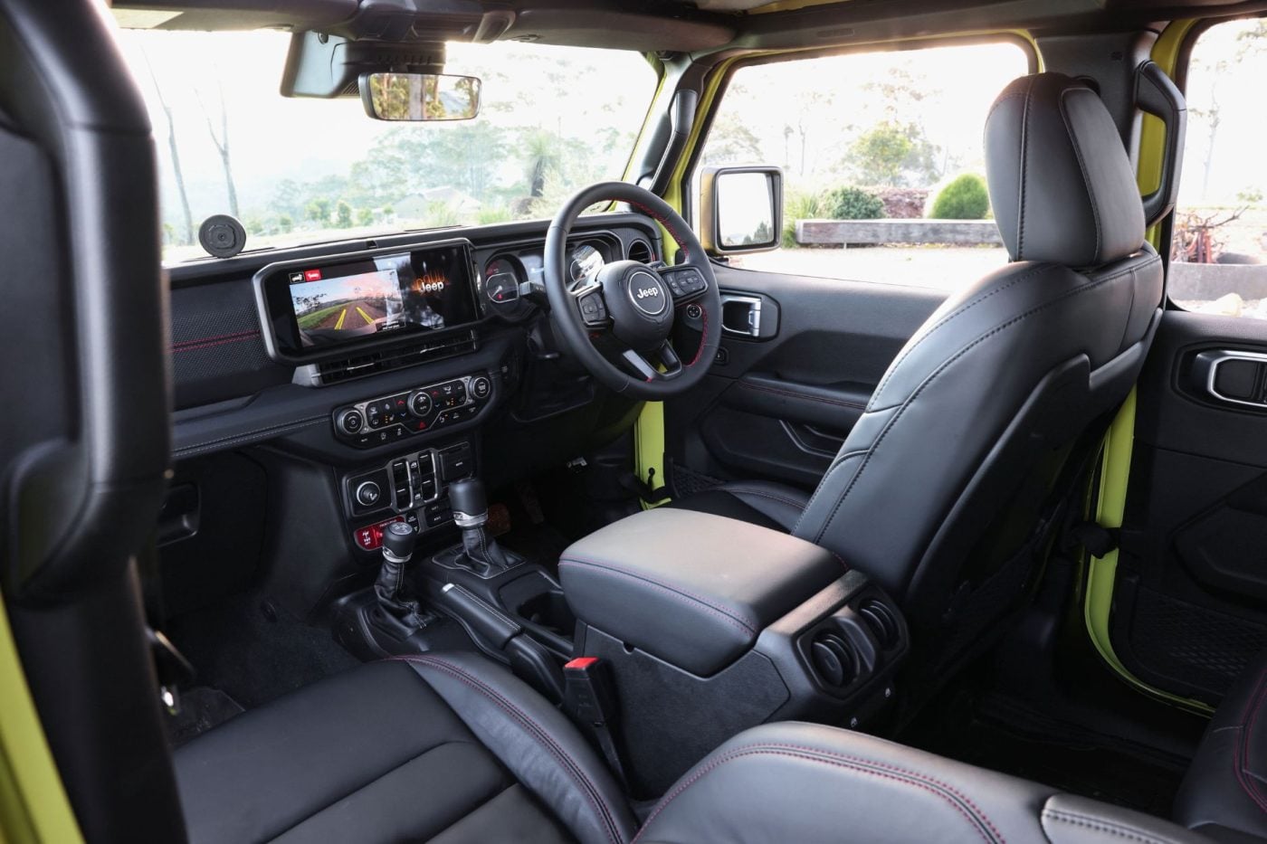 Jeep Wrangler Rubicon Interior
