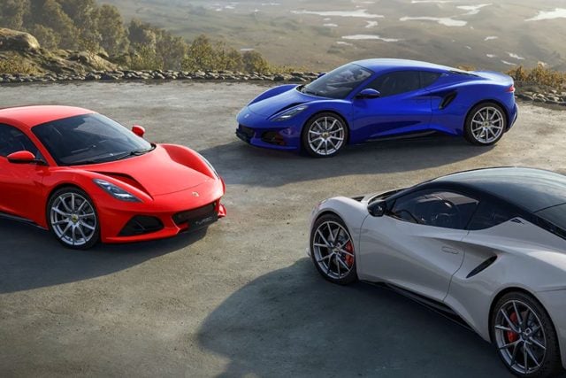 Lotus Emira Turbo lineup