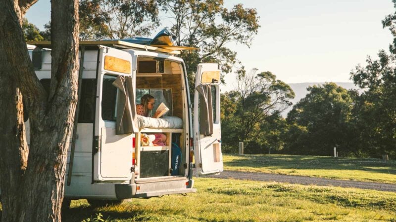 Van Life on Sapphire Coast: serene, cozy, picturesque.