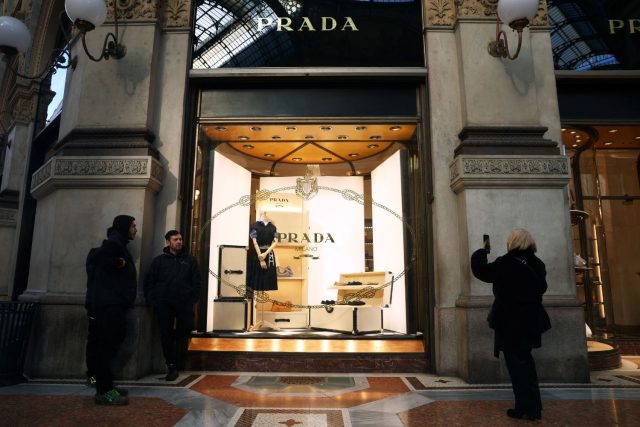 Prada storefront