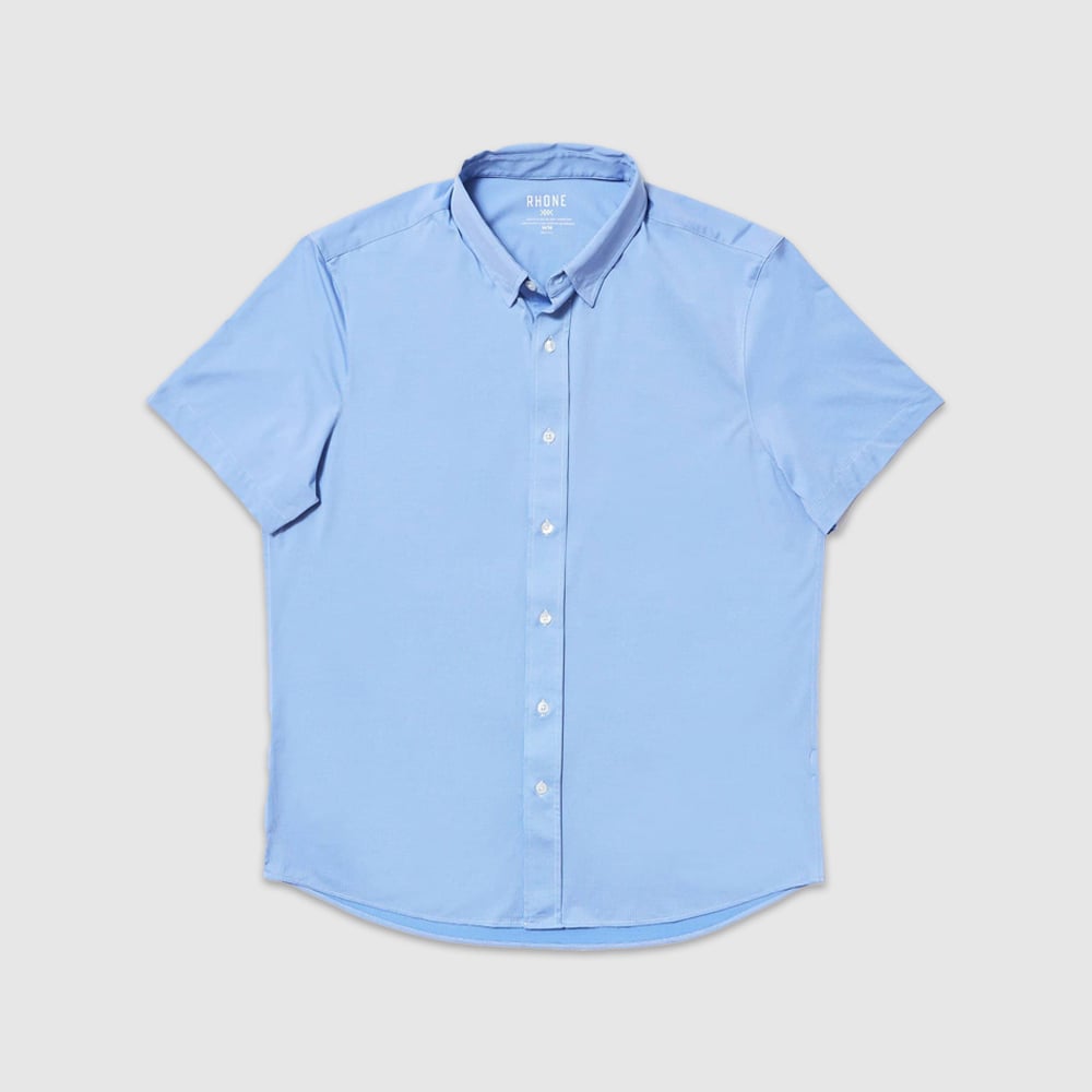 Light blue casual men's shirt.