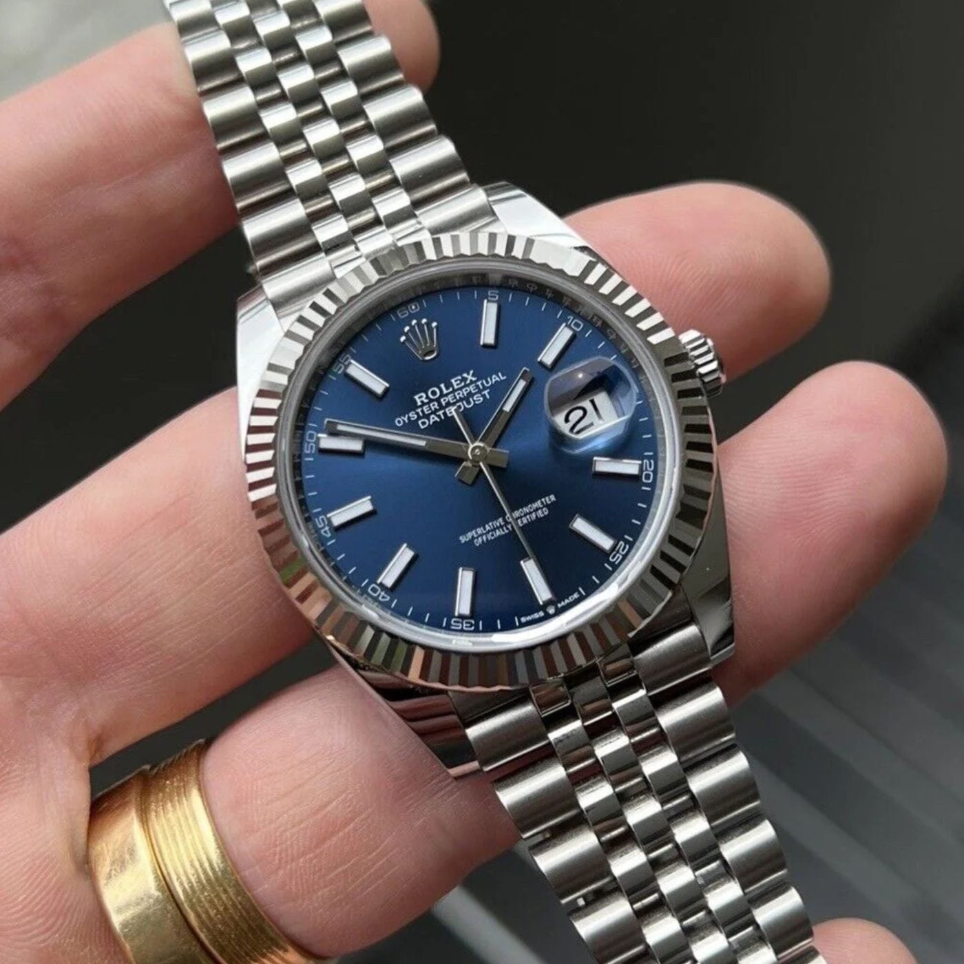 The Rolex Datejust 41 remains the brand’s strongest aftermarket performer.