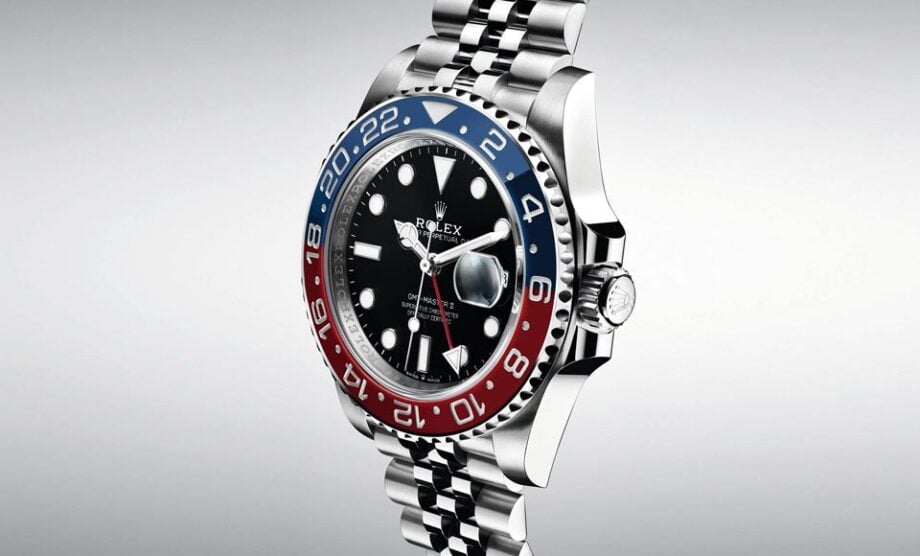 Rolex GMT-Master II watch.