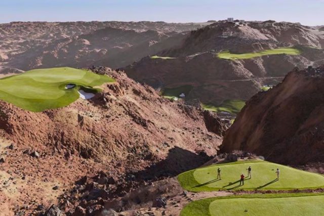 Saudi Golf Course NEOM