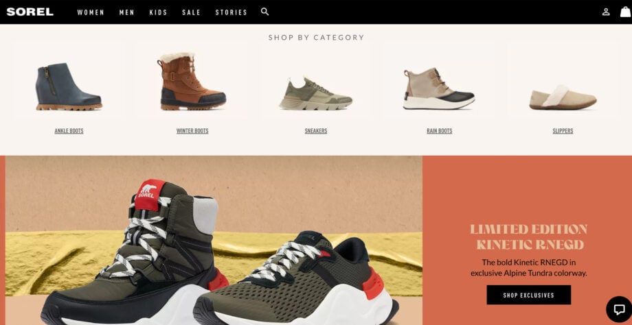 Sorel features Kinetic RNEGDs in Alpine Tundra.