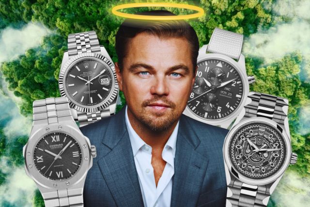 Sustainable watches Leonardo diCaprio