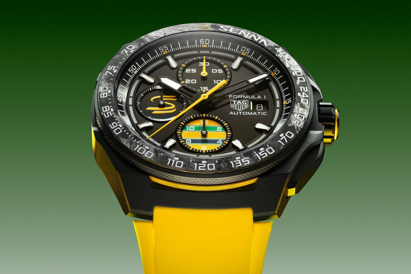 TAG Heuer Formula 1 Chronograph x Senna 44 mm