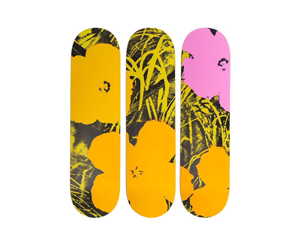 The Skateroom x Andy Warhol Skate Decks Set