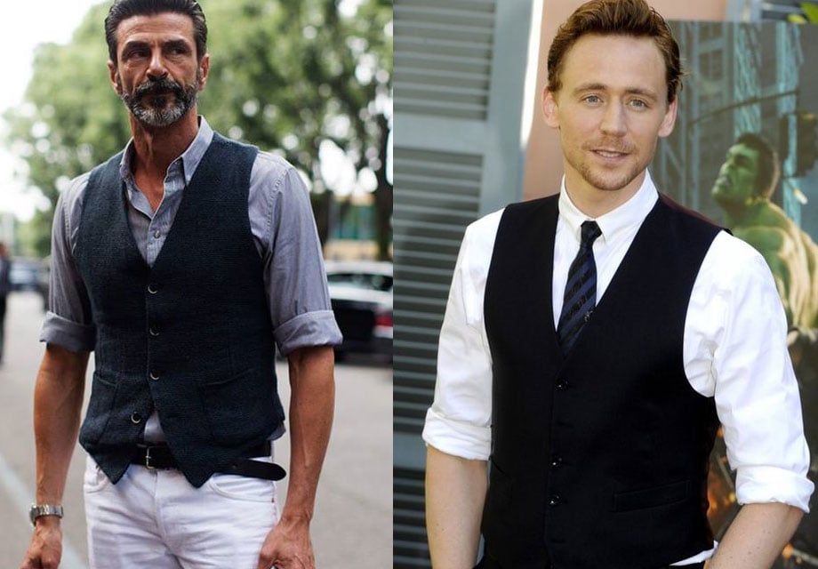 Two men, dressed formally.