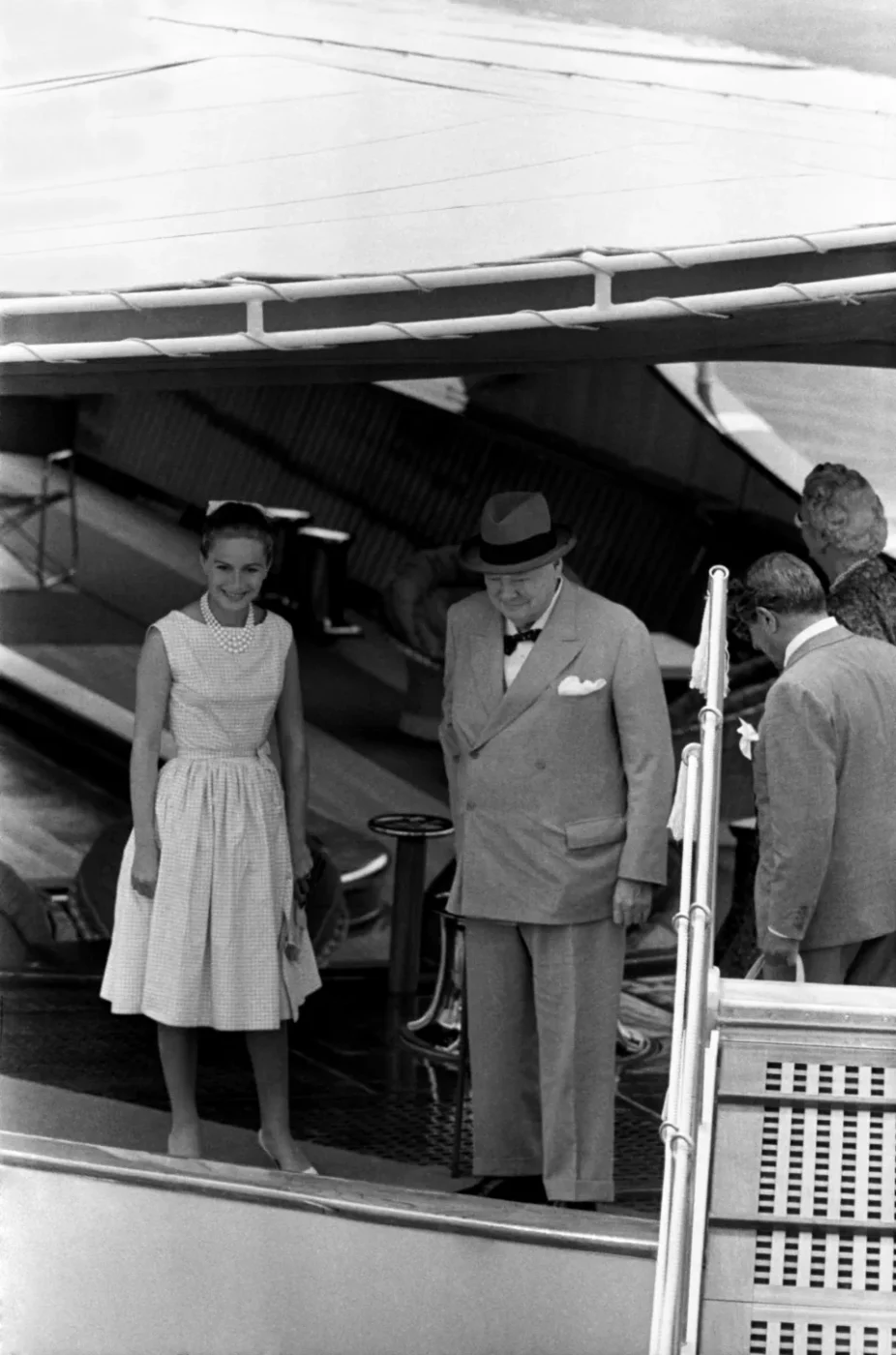 Winston Churchill Christina O World's First Superyacht