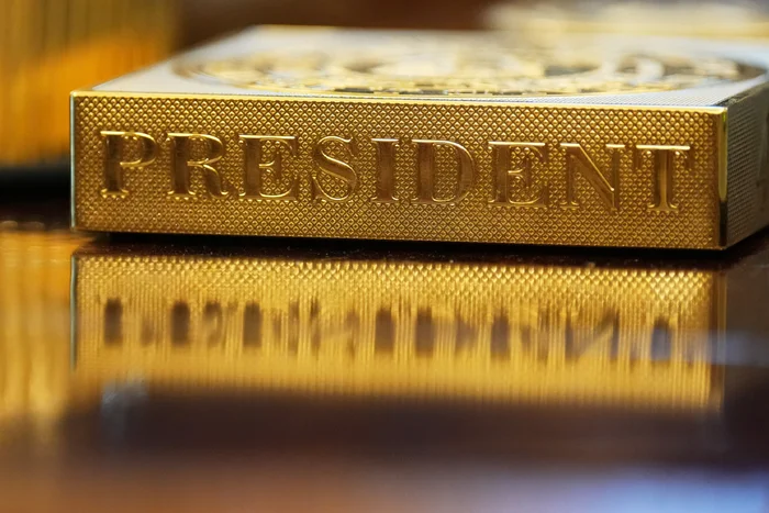 President Trump gold bar